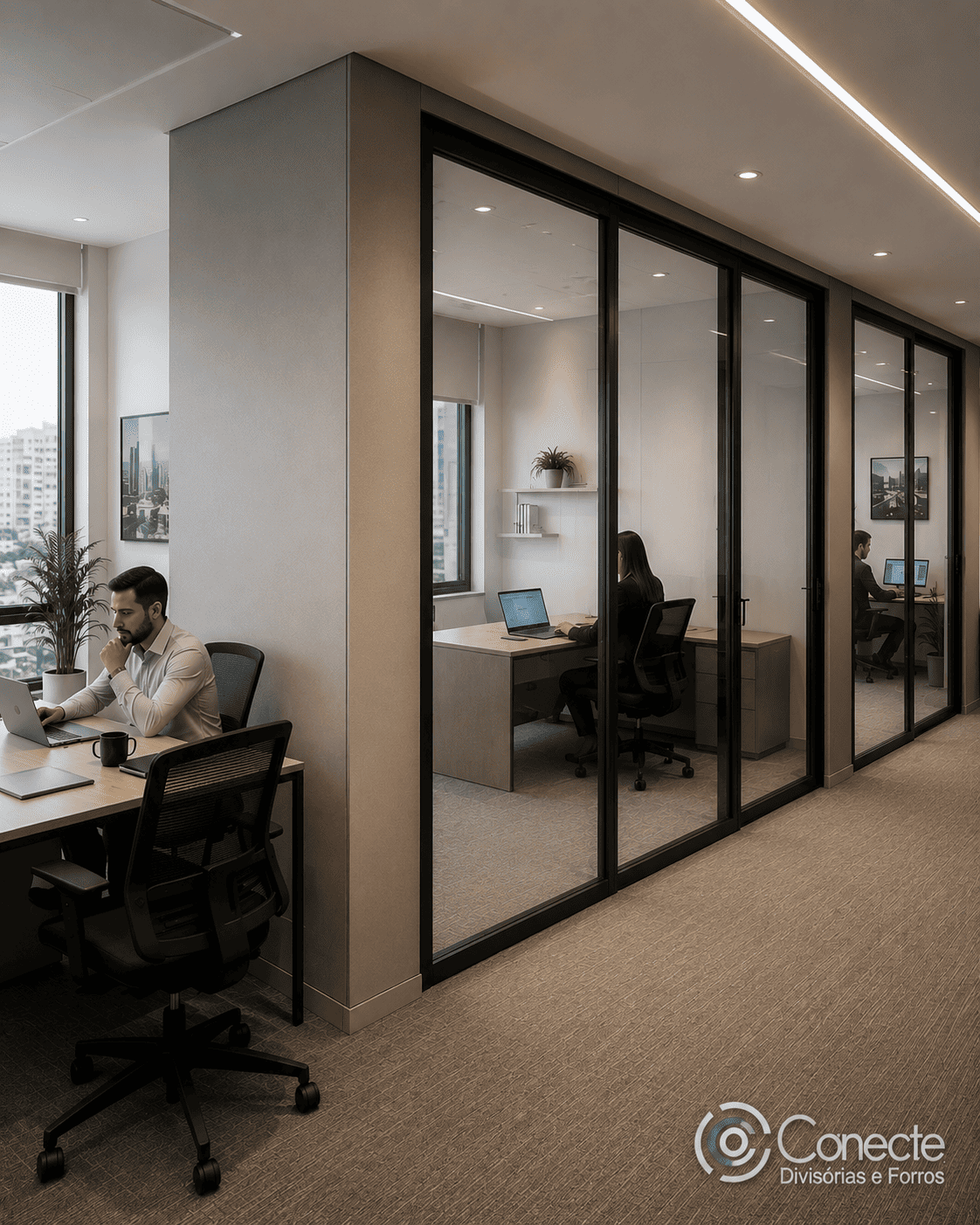 Drywall também proporciona conforto acústico e térmico para o seu ambiente