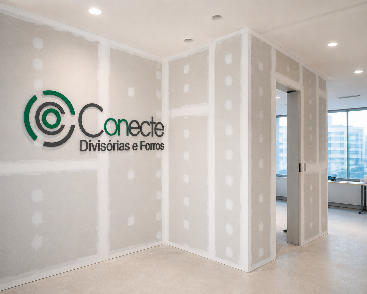 Drywall não é parede frágil. É tecnologia na construção.